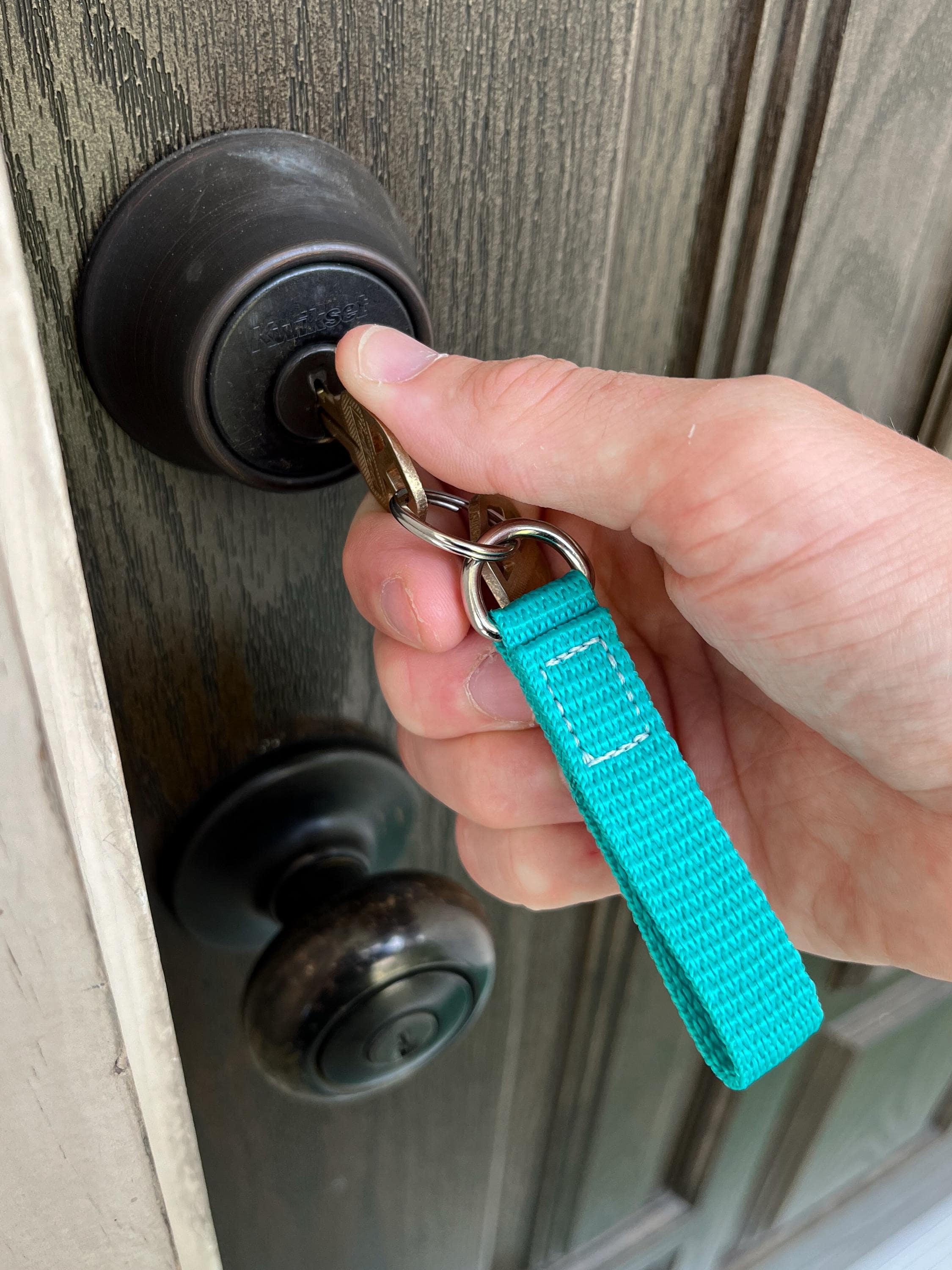 Minimalist Small Keychain Webbing Loop - the Perfect Small