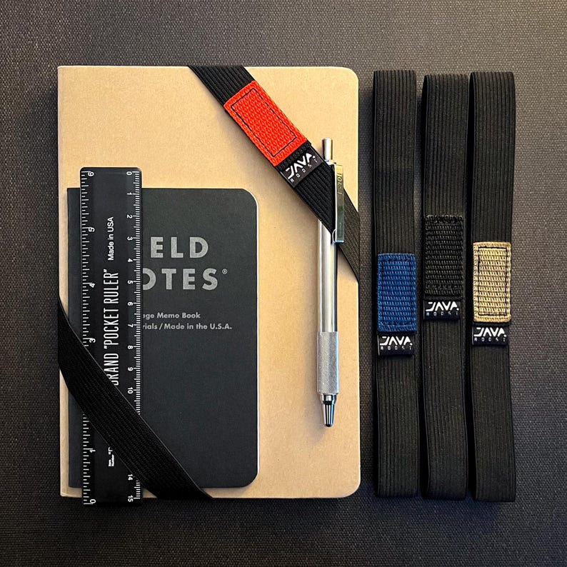 Elastic Organizer Band - For notebooks, sketchbooks, journals, planners and more! image 2