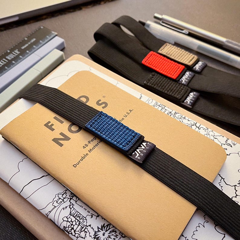 Elastic Organizer Band - For notebooks, sketchbooks, journals, planners and more! image 3