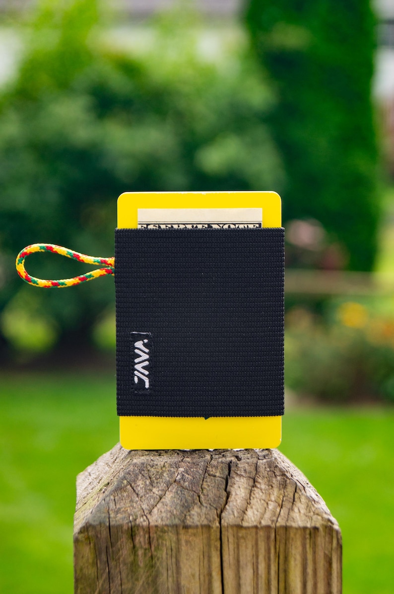 Minimalist Wallet - Compact Elastic Wallet That Holds Cards and Cash ...