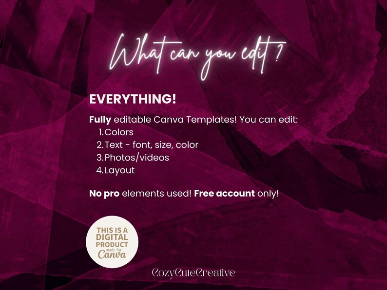 Spicy Romance Book Launch Kit – 4:5 Instagram Post Template for Authors image 9