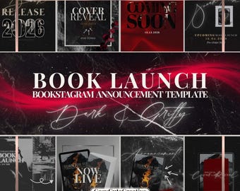 Dark Mafia Romance Book Launch Kit – Instagram-berichtsjabloon