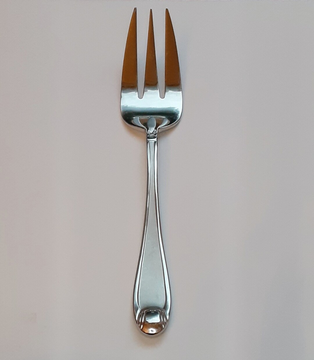 Oneida SATIN Stainless 18/10 Cold Meat Forksee Full Etsy
