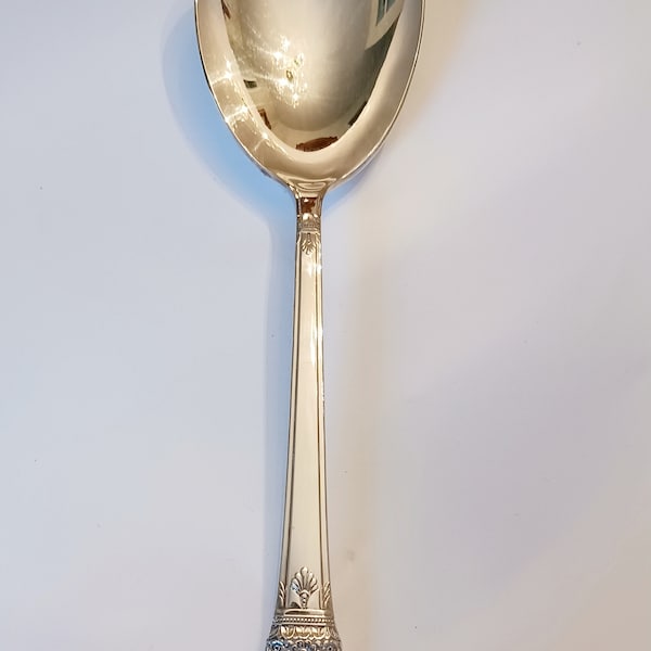 1847 Rogers Bros FIRST LOVE Silver Plate Casserole Spoon~See Full Description