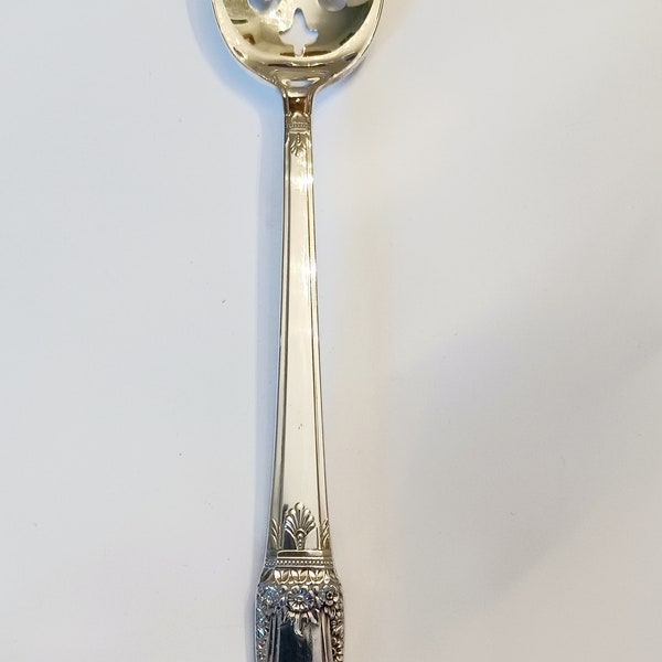 RARE 1847 Rogers Bros FIRST LOVE Silver Plate Serving Spoon~See Full Description