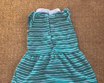 Green Stripe Dress