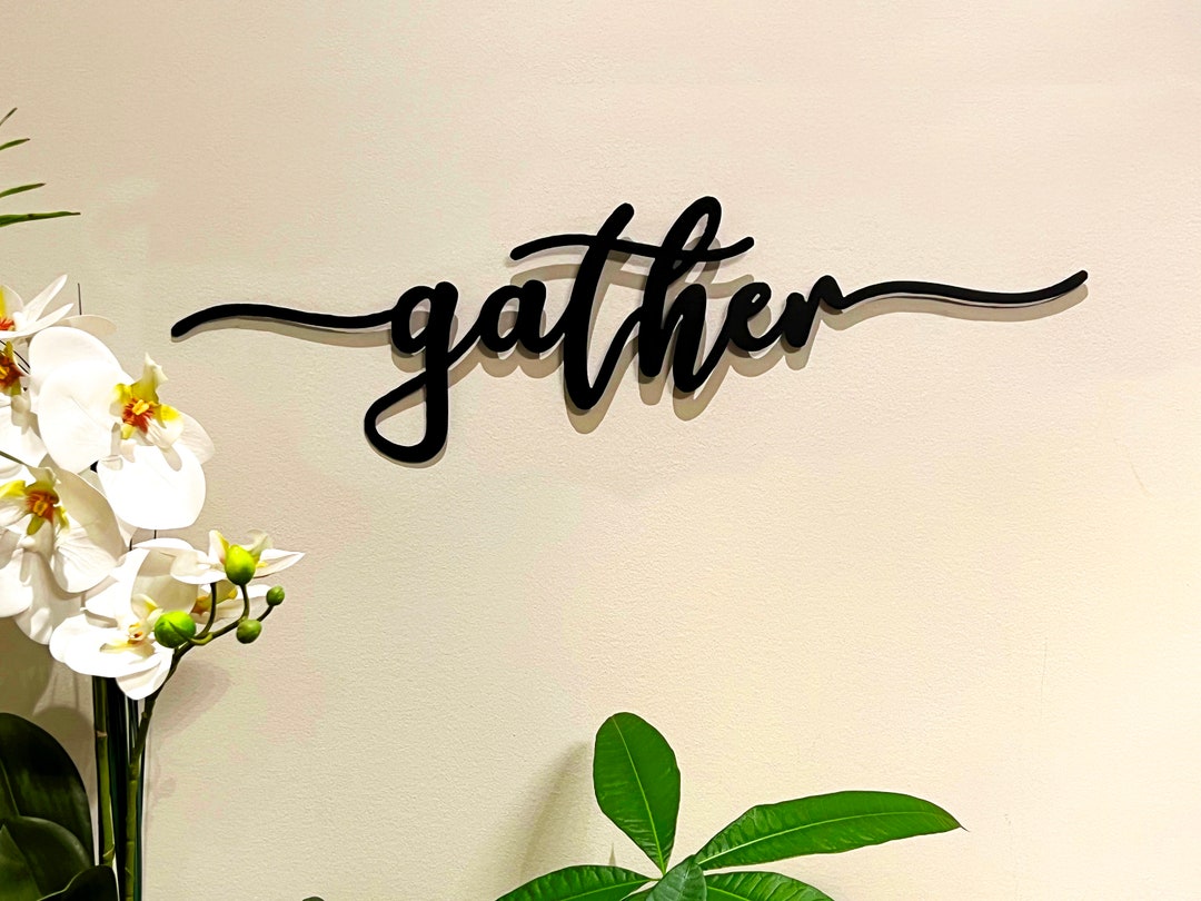 Custom Metal Words | Indoor & Outdoor Metal Words | Custom Cursive ...