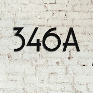 Large House Numbers Letters | Modern address sign | House Number Sign | Door numbers | Metal Letters | Metal Numbers | Metal sign