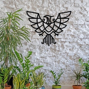 Metal Phoenix Wall Decor: Personalized Mythical Bird Art