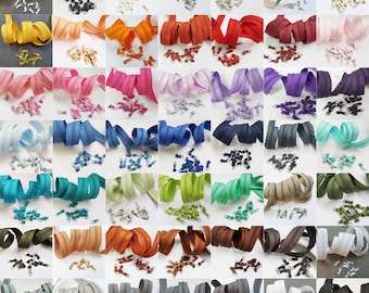 3 m endless zipper 3 mm spiral + 9 zippers (nonlock) / various colors