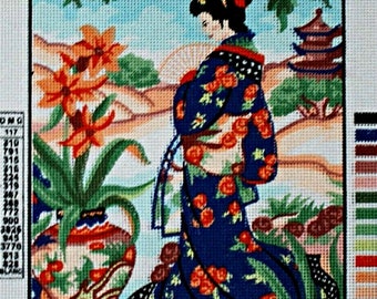 Tapestry embroidery picture cross stitch preprint embroidering handmade 22/30 cm #6216