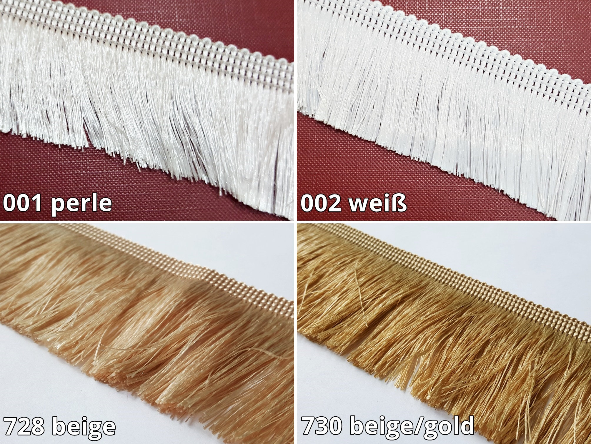 SYSUII Fransenband 11 Meter - Dekoratives Quastenband Für Kleidung & Heimdekoration