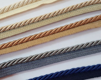 3 m piping cord, piping cord, border, edge ribbon, satin cord, decorative cord