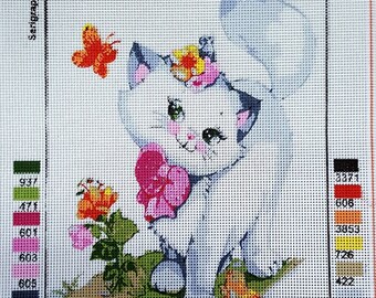 Tapestry embroidery picture cross stitch preprint embroider ingessant handmade 22/30 cm #6304