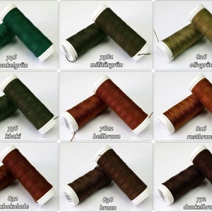 Nähgarn für Jeans TALIA 30 schwere Gewebe 100 % Polyester versch. Farben Bild 5