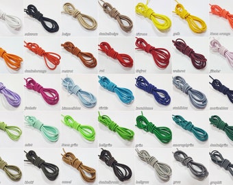 5 m rubber cord Ø 2 mm rubber strand - 36 colors