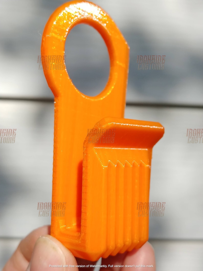 Orange PETG Fat hook