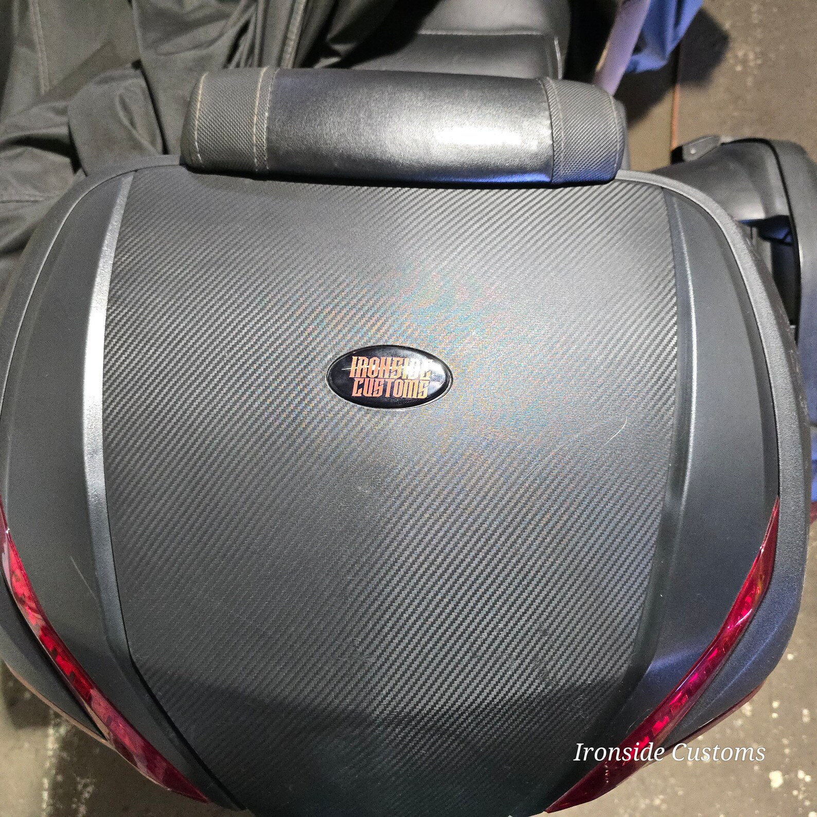 Ryker Emblems Emblems for Ryker Touring Saddlebags Rear Trunk Top Case Luggage System ...