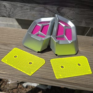 RYKER Rally SET of two 3D printed replacement prefilter for 2023 Can-am Ryker Rally (silver outer extension part NOT included)