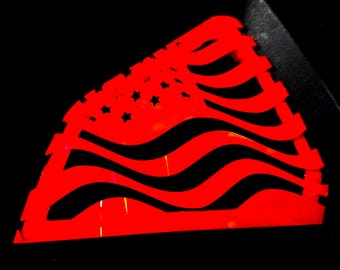 Recorte de bandera ondeante RYKER SET de 2 tapas de apertura de tanque de combustible para Can-am Ryker