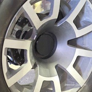 RYKER Wheel Caps: Custom LARGE Glossy Epoxy Coated (Set of 3)