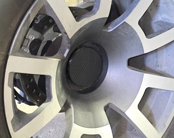 RYKER Wheel Caps: Custom LARGE Glossy Epoxy Coated (Set of 3)