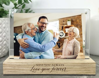 Memorial Photo Frame | 'Miss You Always' Keepsake | Sympathy Gift