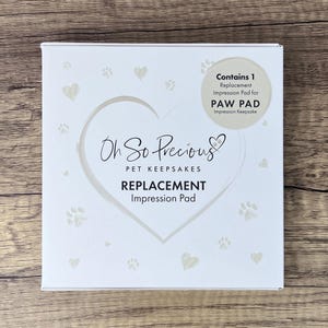Replacement Pad for Paw Pad Kit | Pawprint kit | Paw Keepsake | Puppy Paw Prints | Paw Print Memorial Pet Keepsake | Pet Safe Paw Print Kit