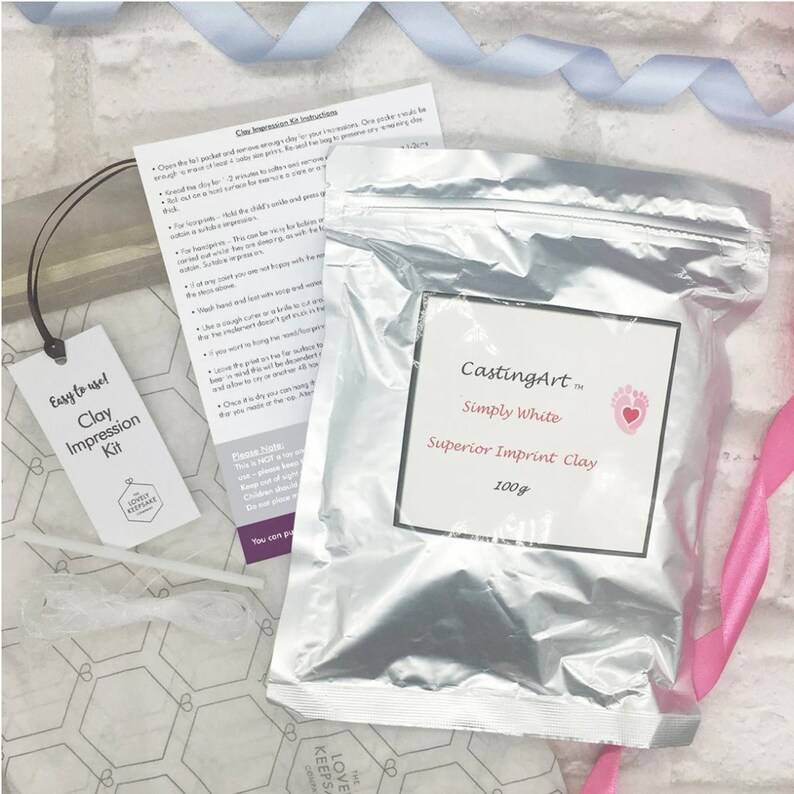 Clay Baby Hand & Foot Impression Moulding Kit Etsy UK