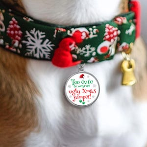 Christmas Keepsake Dog Tag | Pet Keepsake | Dog Tag Christmas | Dog Christmas | Pet Lover Christmas | Funny Dog Tag | Xmas Collar Tag