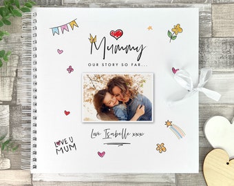 Personalised 'Our Story So Far' Memory Book From The Kids/Grandkids