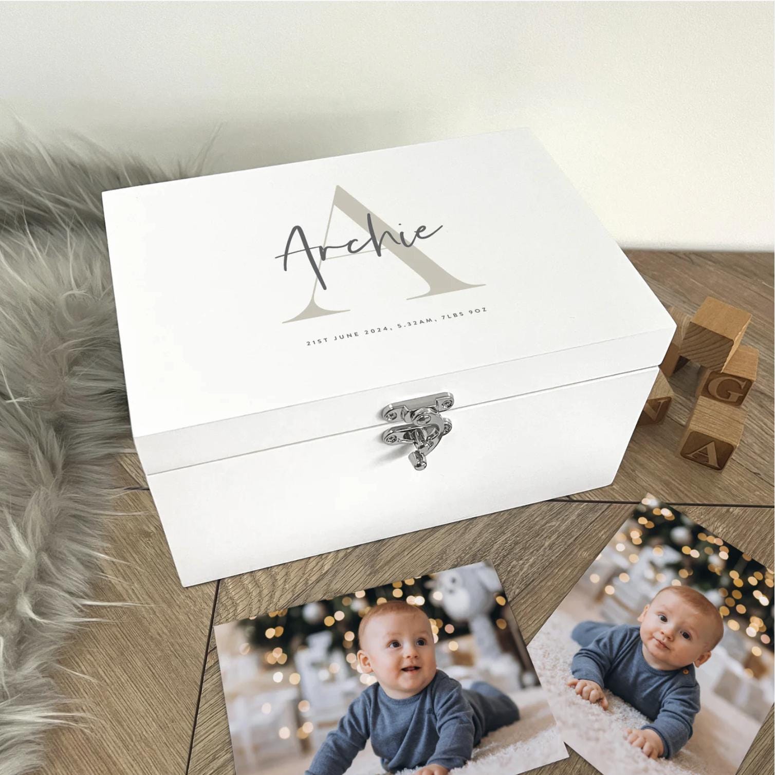 LAUBLUST Scatola Dei Ricordi Personalizzata Per Bambini LAUBLUST Scatola Dei Ricordi Personalizzata Per Bambini