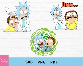 Rick And Morty Svg Etsy