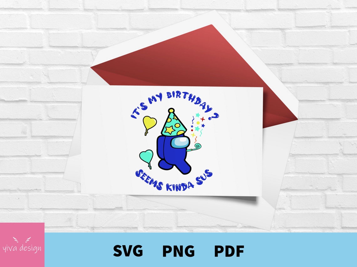 Free Free Birthday Among Us Svg 822 SVG PNG EPS DXF File
