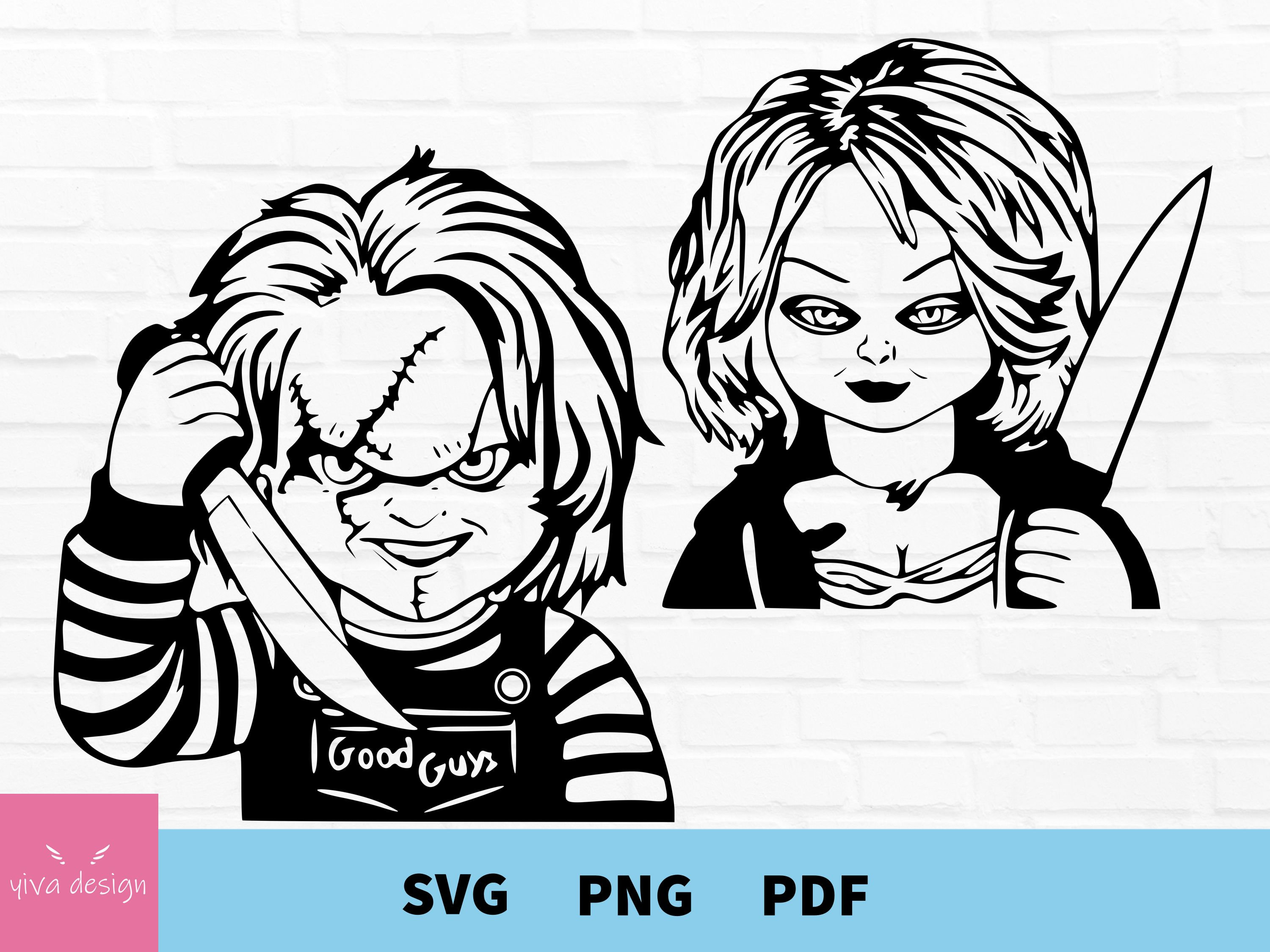 Horror Chucky SVG