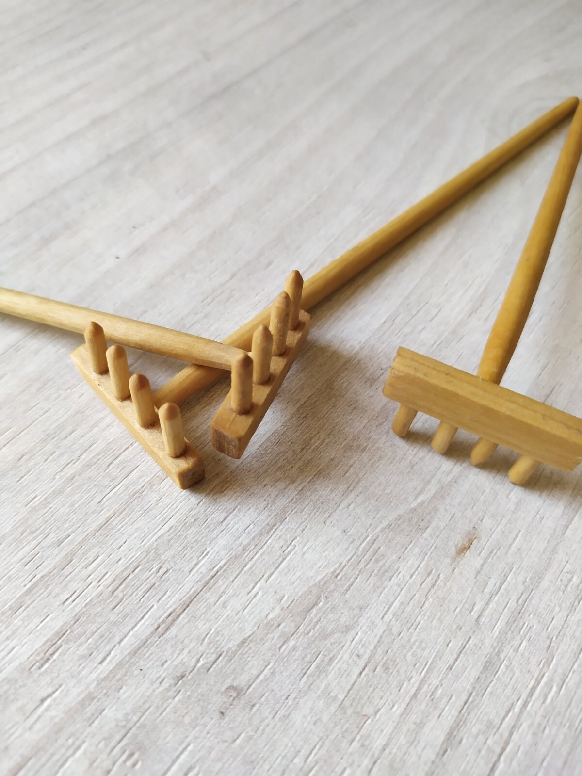 Garden Tools Miniature Zen Rake Mini Zen Garden Rakes Etsy