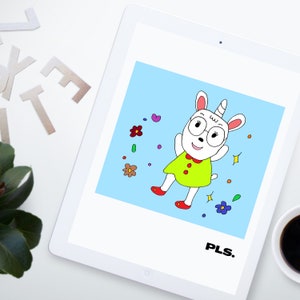 Digital Cute Bunny Miffy and Friends Clip Art/sticker/goodnotes/planner  Material.png -  Sweden