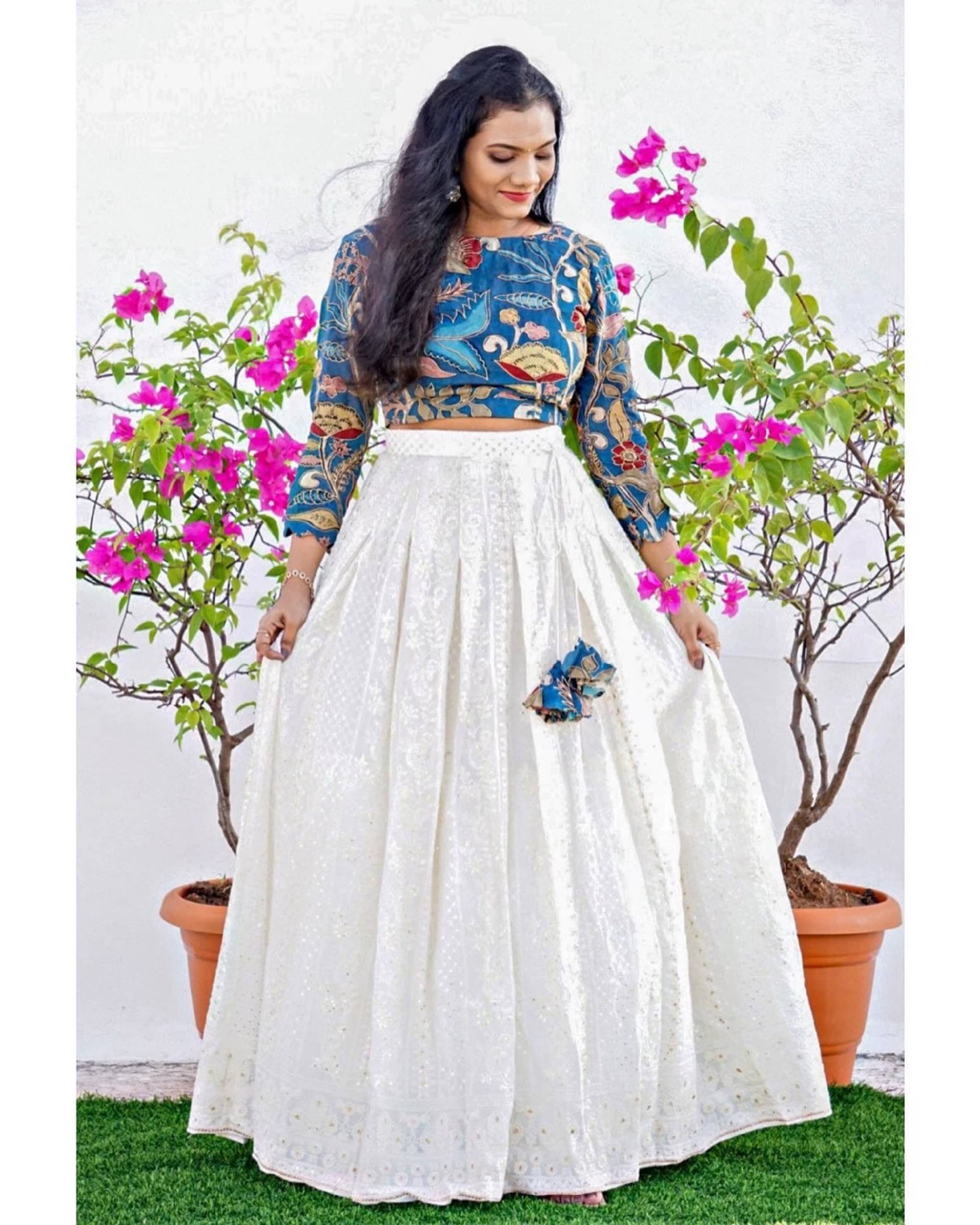 Buy Lengha Choli Skirt Top Lehenga Choli Latest Lehnga Wedding Online ...