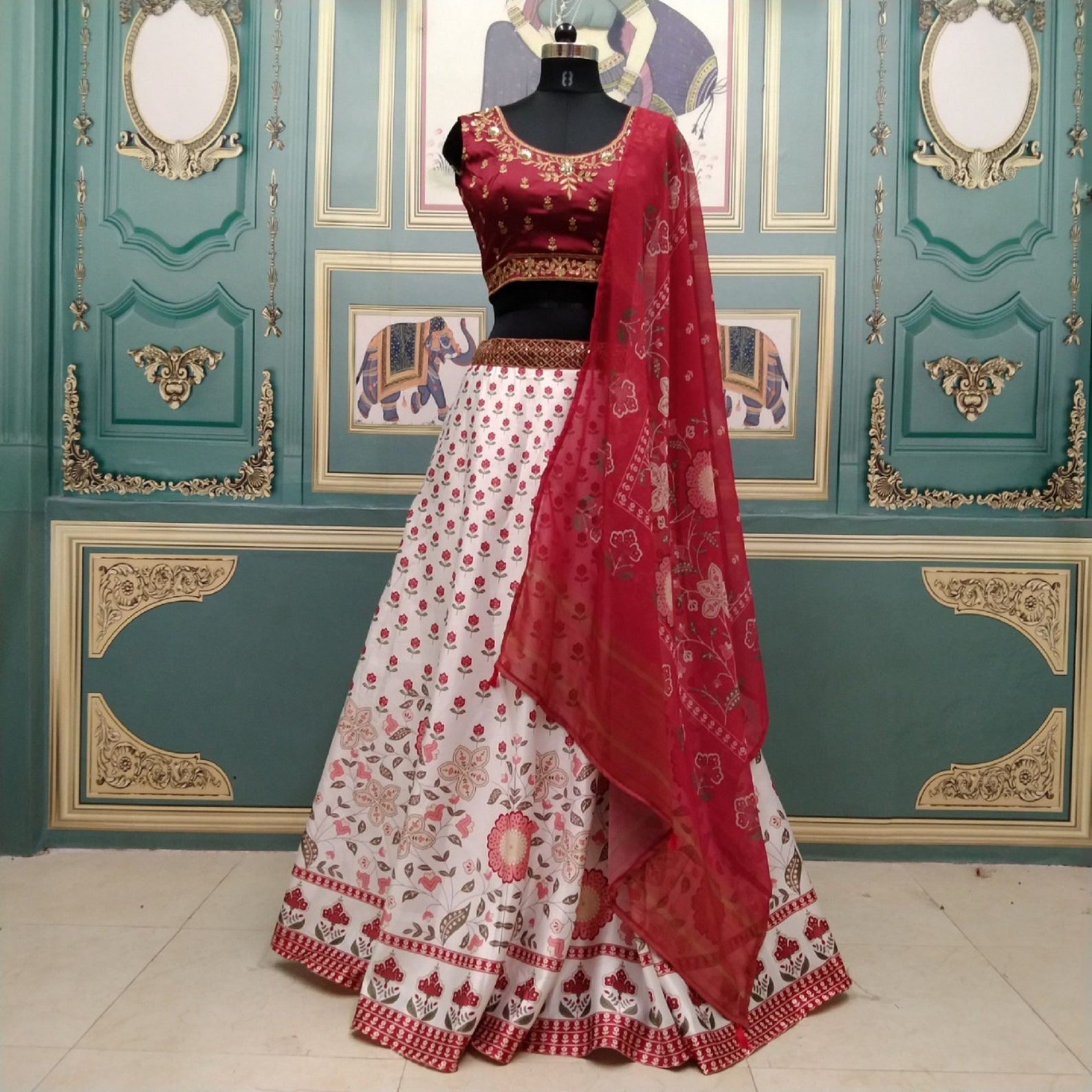 choli with skirt