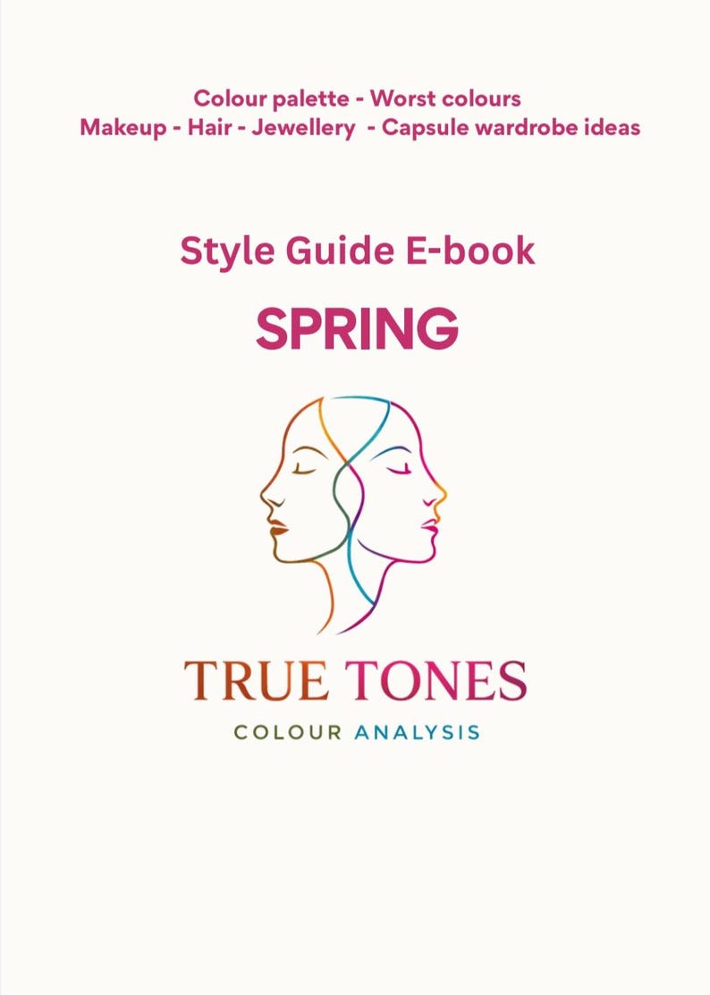 Spring Personal Color Analysis Guide, Seasonal Swatches, Makeup ...