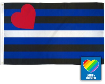 LGBTQ LEATHER PRIDE FLAG ZIPPER PULL