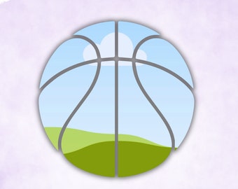 Basketball Drag and Drop Canva Frame,Basketball Canva Frames Template, Fill Your Own Canva