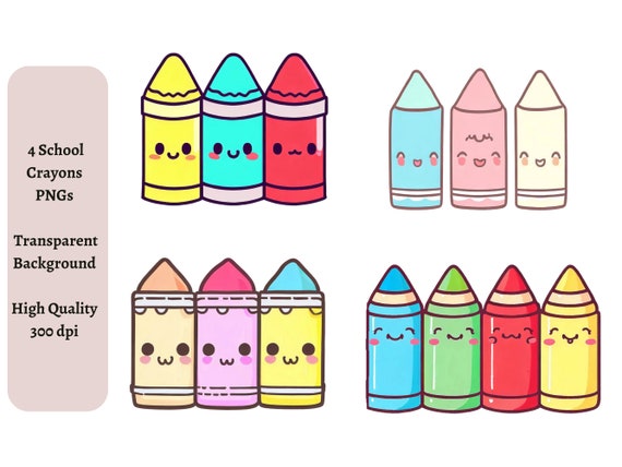 Pink Crayon Kawaii Comic Character, Crayon, Pink, Supply PNG Transparent  Image and Clipart for Free Download