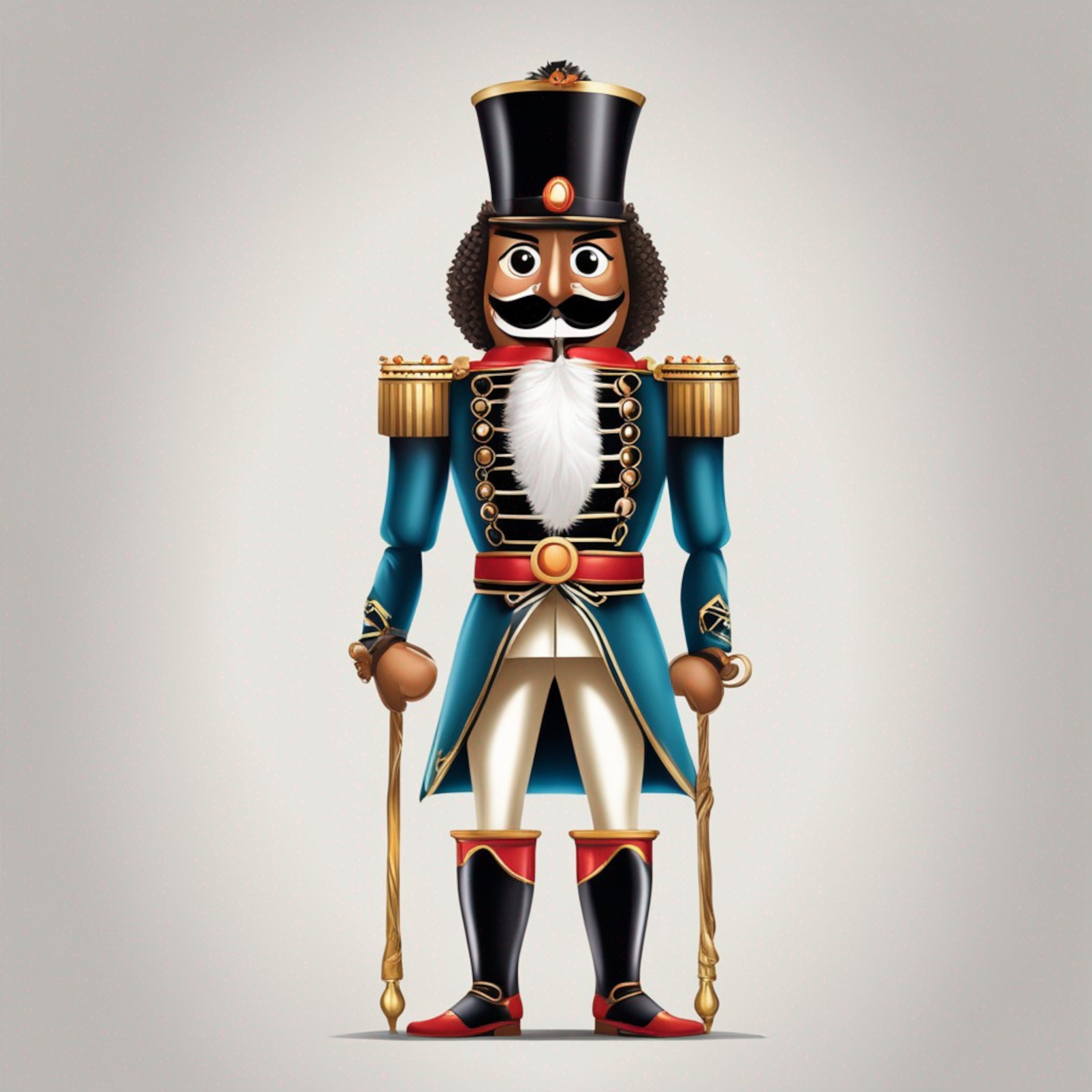African American Nutcracker Clipart PNG, Christmas Decoration Clip Art