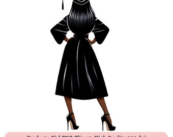 Graduation Clipart Black Woman, Graduation 2026 PNG Clipart, Graduate PNG