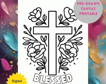 Sip and Paint, DIY Paint and Sip Party, Paint Night Printable