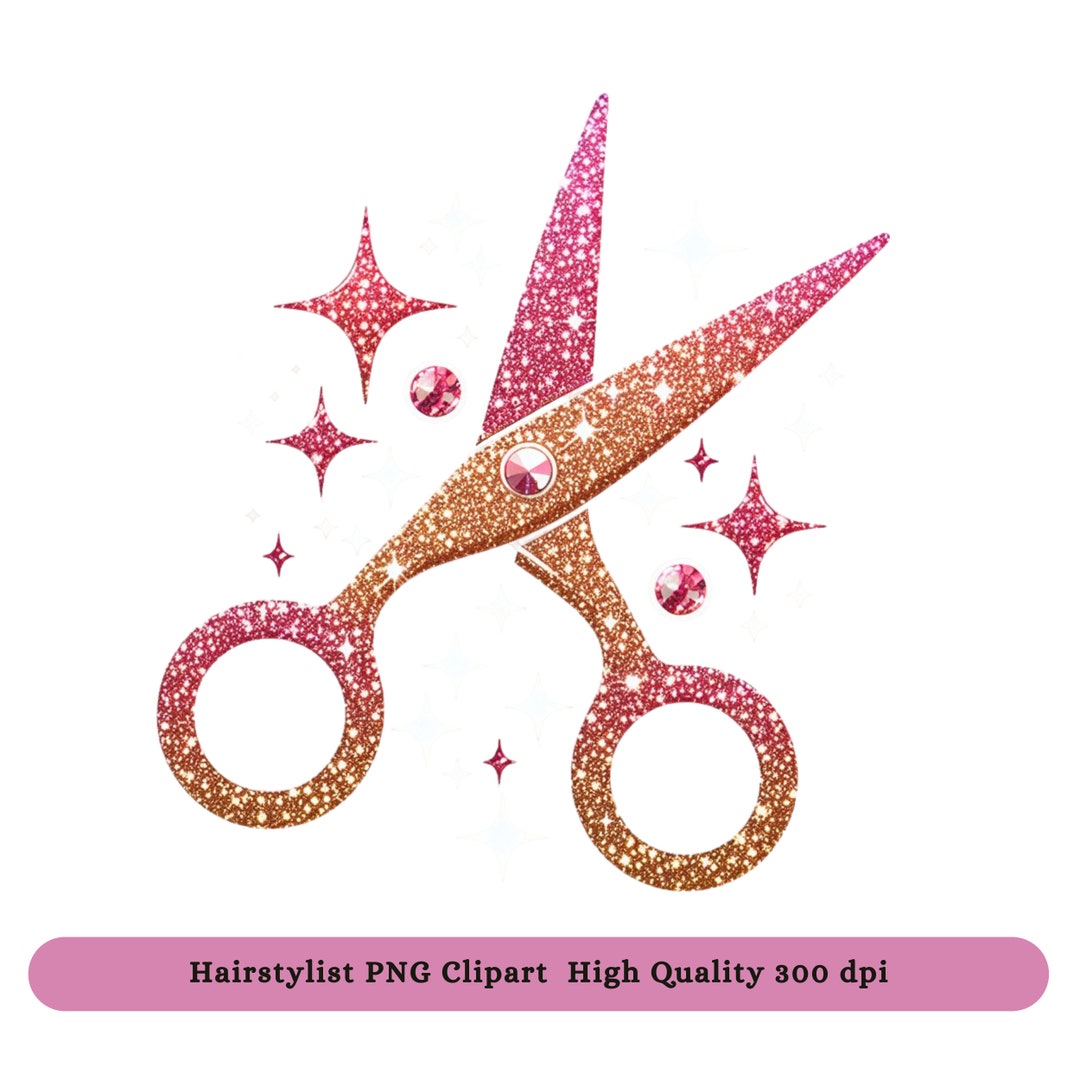 Hairstylist Scissors SVG PNG Clipart - Hairdresser Shirt Sublimation  Designs - Etsy, image size:1080x1080