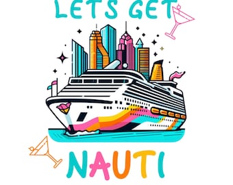 Birthday Cruise Shirt PNG: Cruise Ship Clipart (Digital Download)