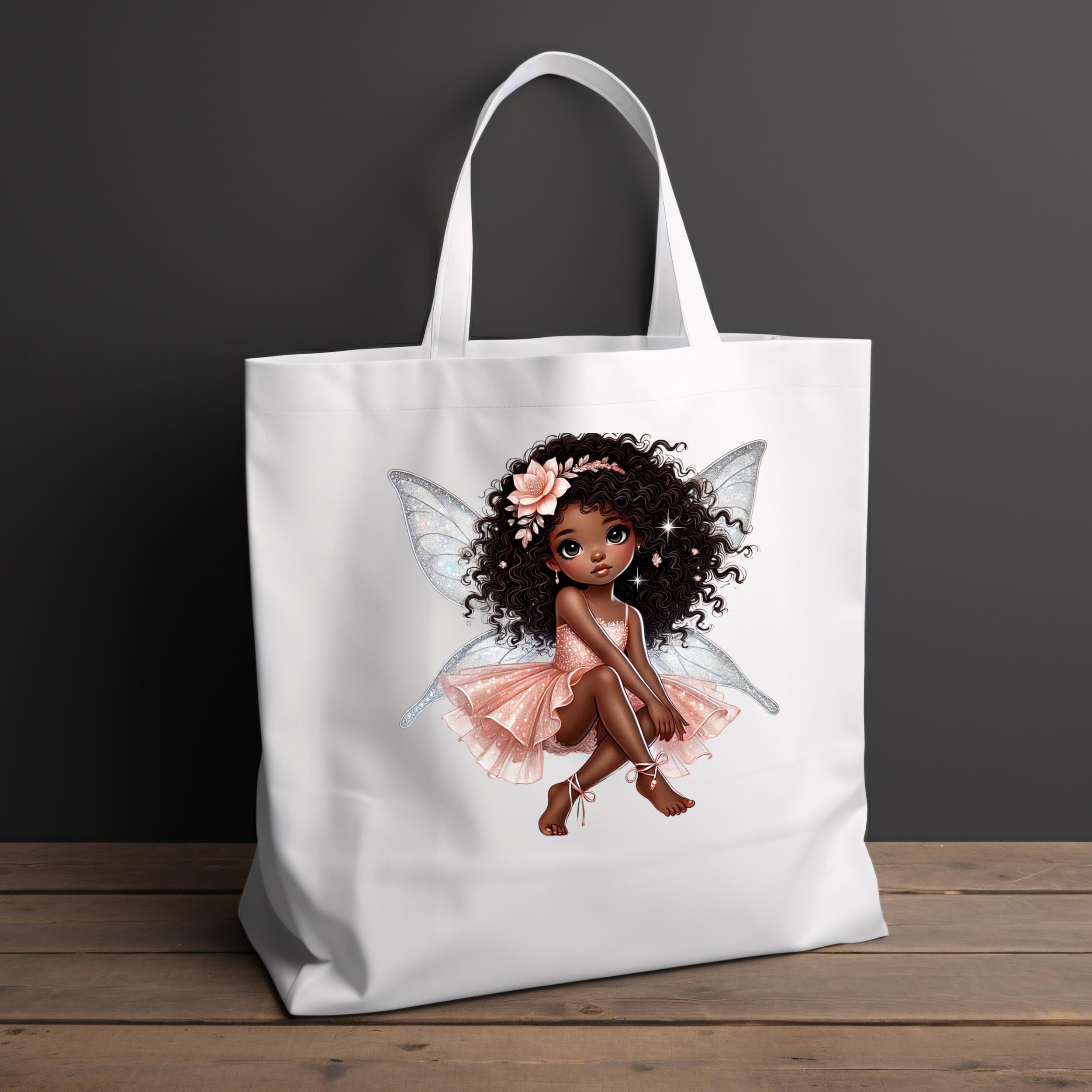Black Little Girl Fairy PNG Clipart - African American Girl Birthday ...