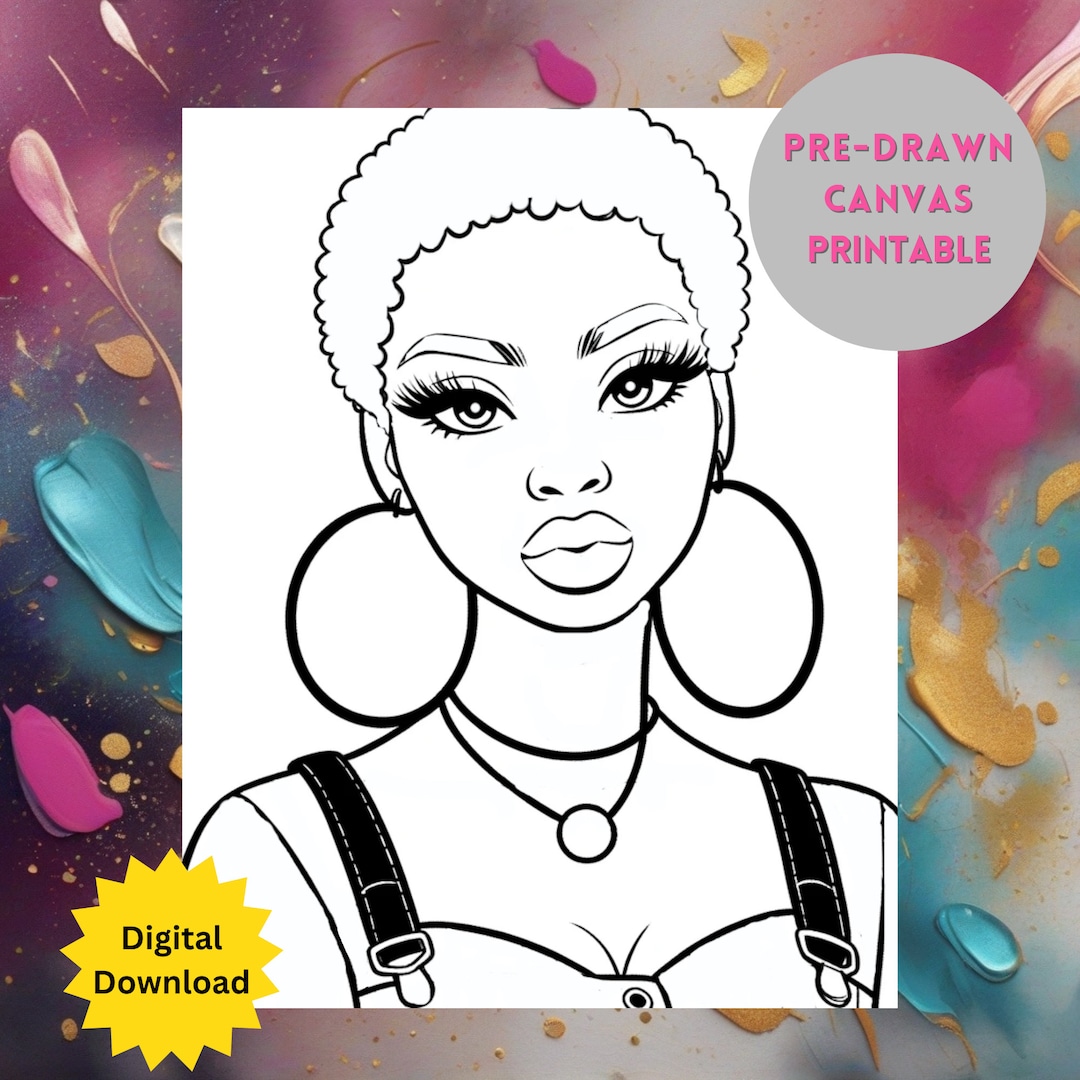 Paint Night Printable, Sip and Paint, DIY Paint and Sip Party, Pre ...
